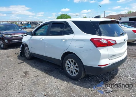 2020 Chevrolet Equinox Fwd Ls из США, поврежденный, VIN 3GNAXHEV5LS515051
